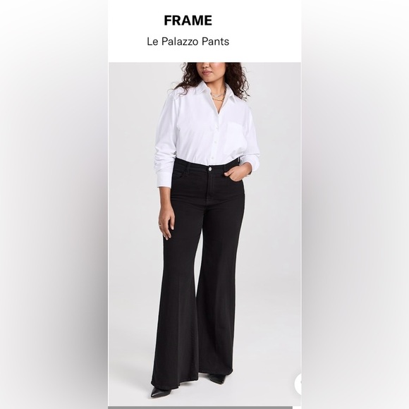 Frame La Palazzo Pants - Picture 1 of 10